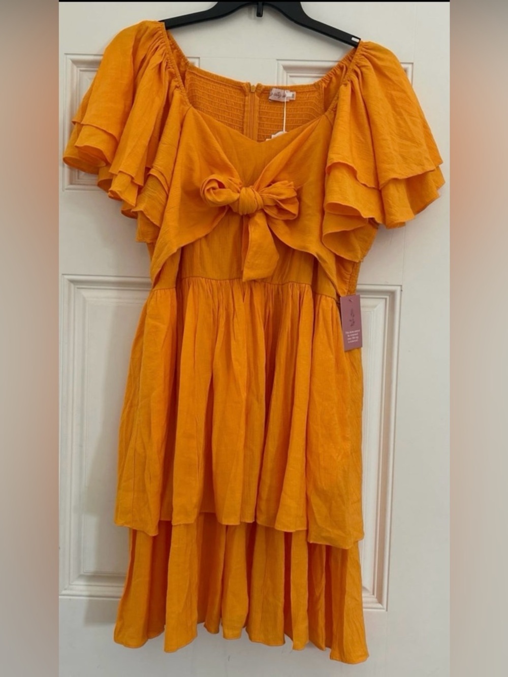 Ivy City co. Sonny Dress, Size 1X, Color Yellow, New With Tag.